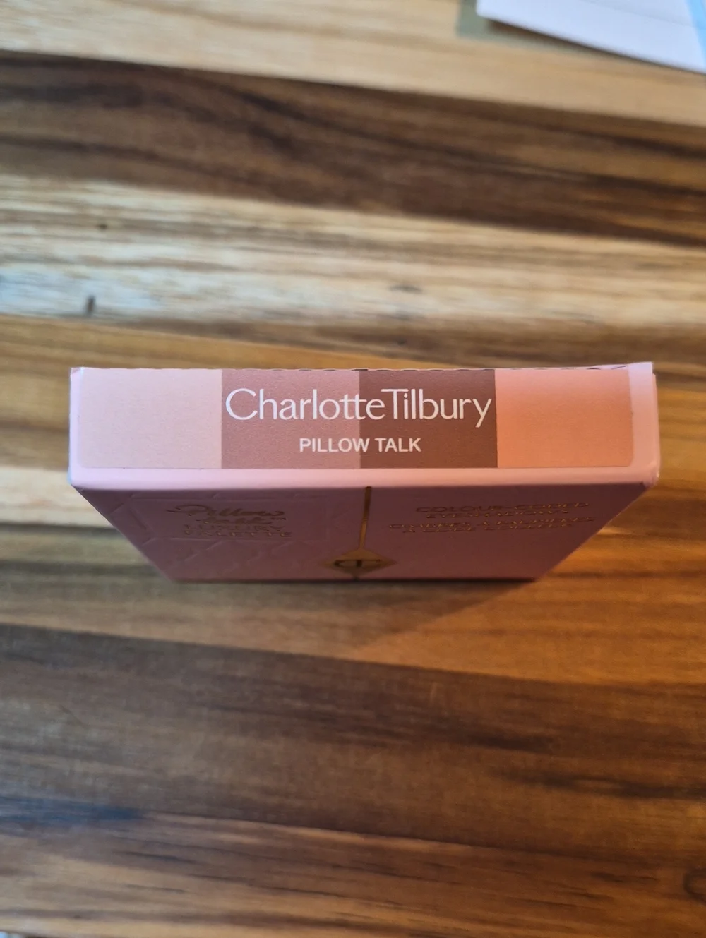 Charlotte Tilbury Color Coded Luxury Eyeshadow Palette: Pillow Talk, NIB